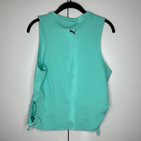 Puma Mercedes AMG F1 Womens Sleeveless Top Mint Green Size Large NEW $45 - Picture 2 of 3